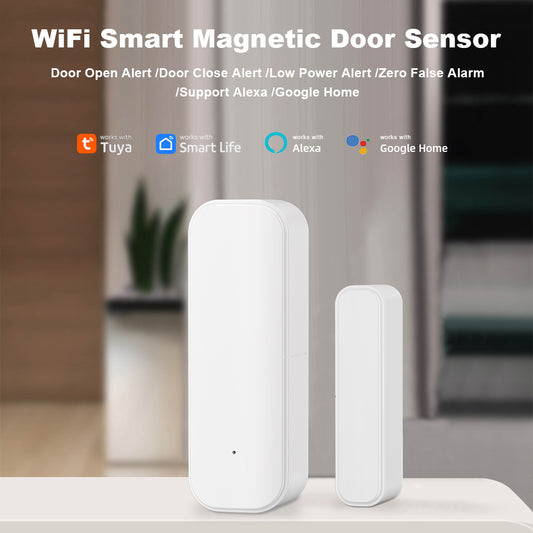 Smart Wireless Wi-Fi Door and Window Sensor: Home Security Automation System with Instant Alerts