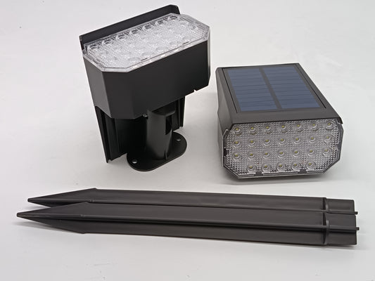 Ultra Bright Solar Spot Lights: 72 LED Outdoor Garden Lights, 3 Modes, IP67 Waterproof, Auto On/Off Dusk Till Dawn Uplighters for Yard, Driveway, Pathway